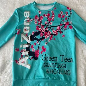 Arizona green tea sweatshirt- Large